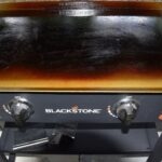 seasoned flat top grill