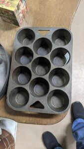 cast iron Biscuit pan